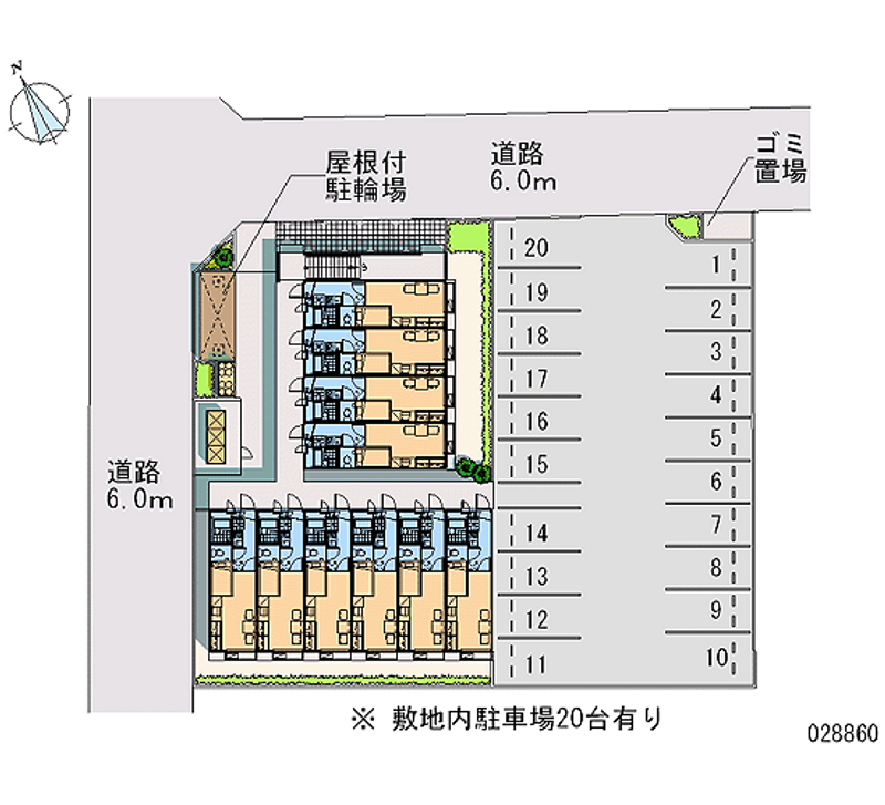 28860月租停车场