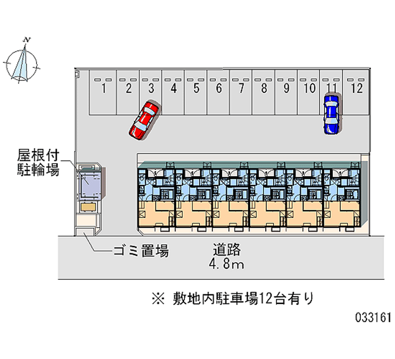 33161 Monthly parking lot