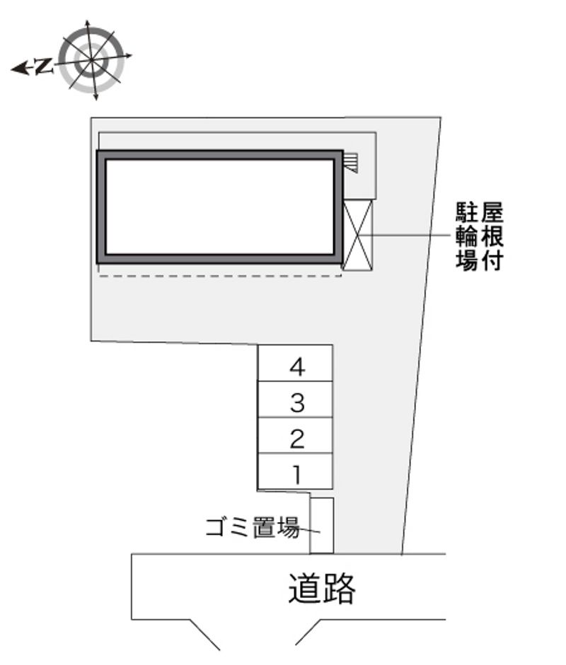 レオパレスドライクランク 配置図