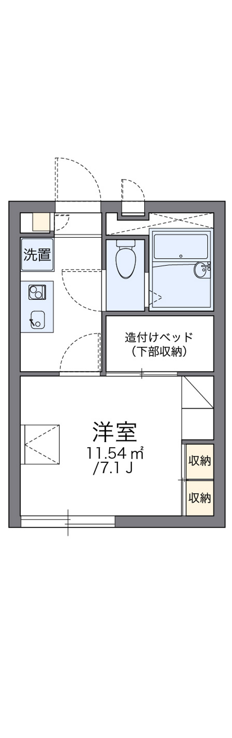 レオパレスＳＹＯＵⅡ 間取り