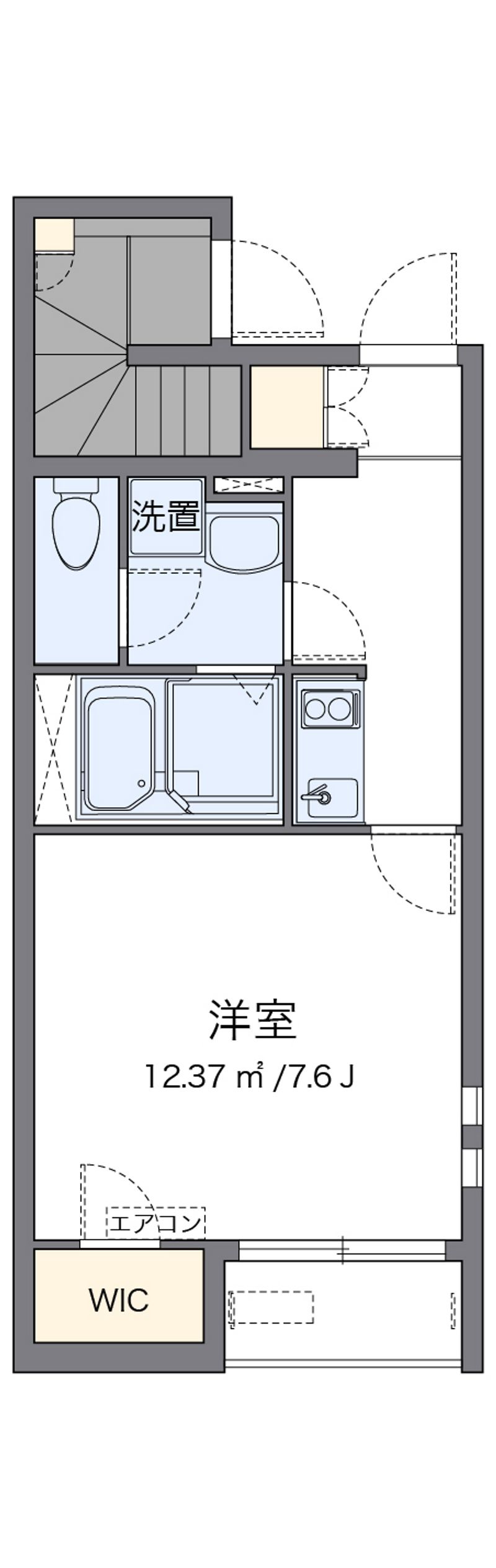 クレイノＮＳ 間取図