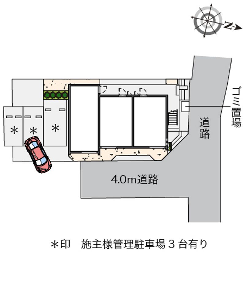 クレイノガーデンハイム 配置図