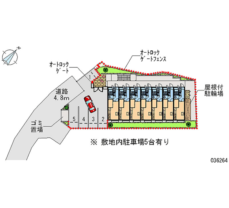 36264 Monthly parking lot