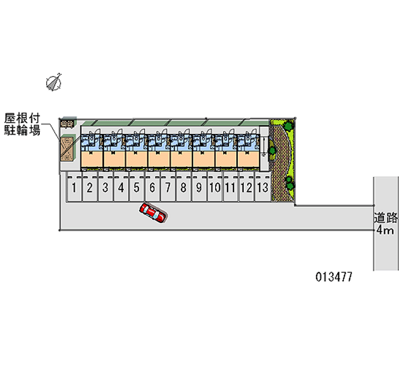 13477 bãi đậu xe hàng tháng