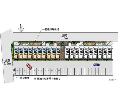 24817 Monthly parking lot