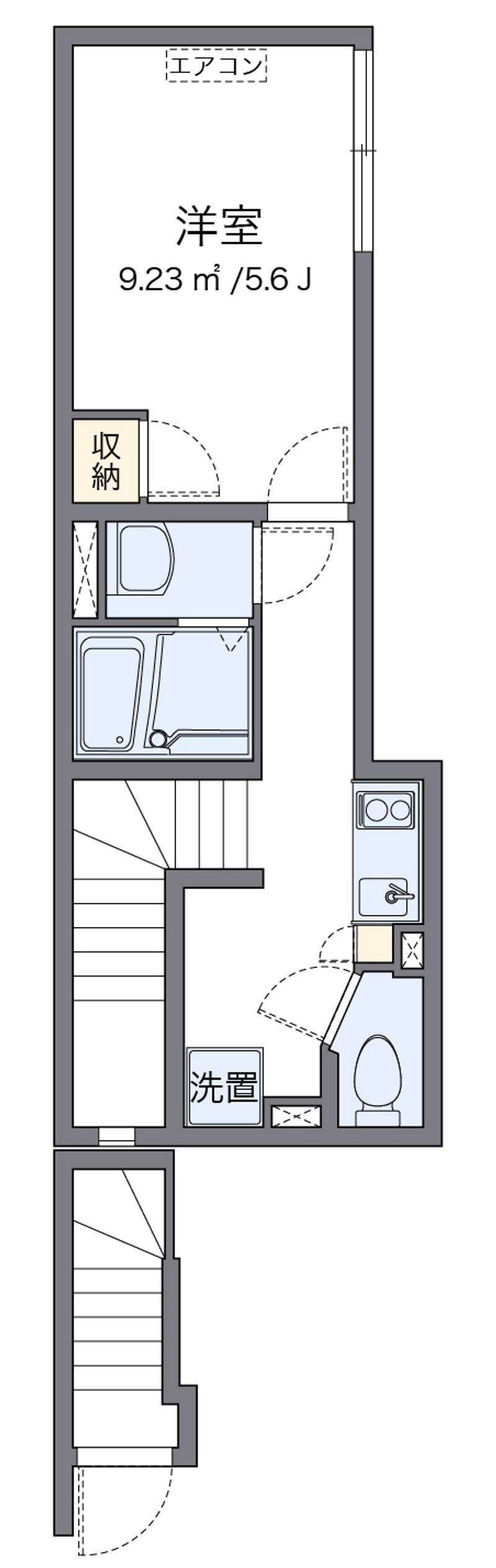 クレイノパーク鐘ヶ淵 間取図