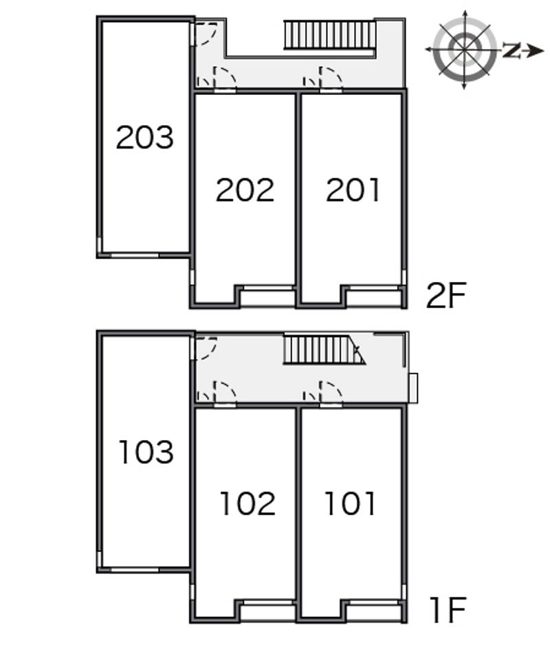 クレイノリヴェール 間取り配置図