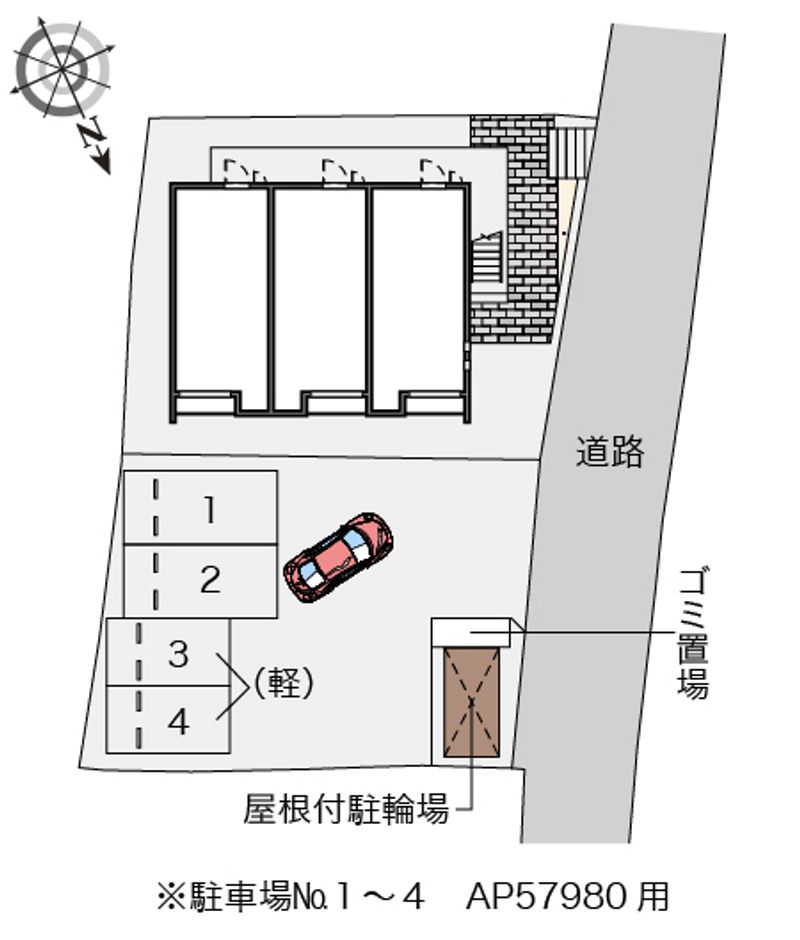 クレイノＢＬＵＥⅡ 配置図