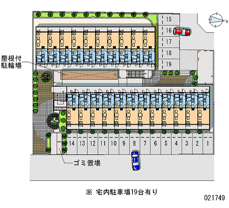 21749月租停車場