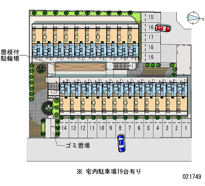 21749 Monthly parking lot