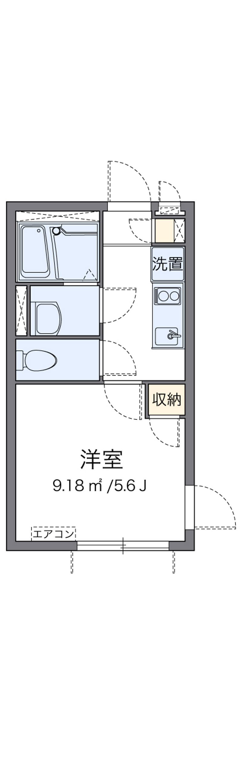 クレイノＹＵ　ＳＥＴＡＧＡＹＡ 間取図
