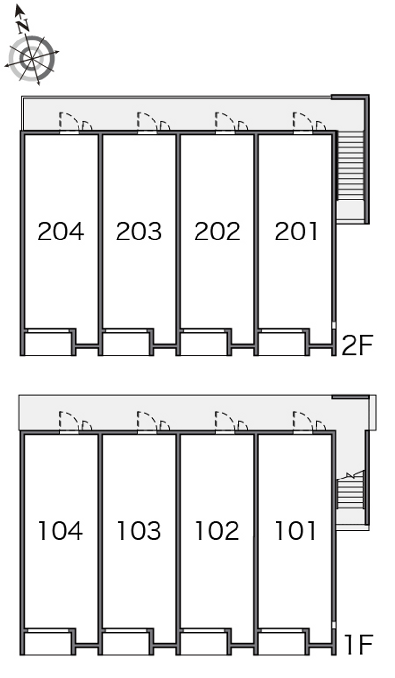 レオネクストシャルム 間取り配置図
