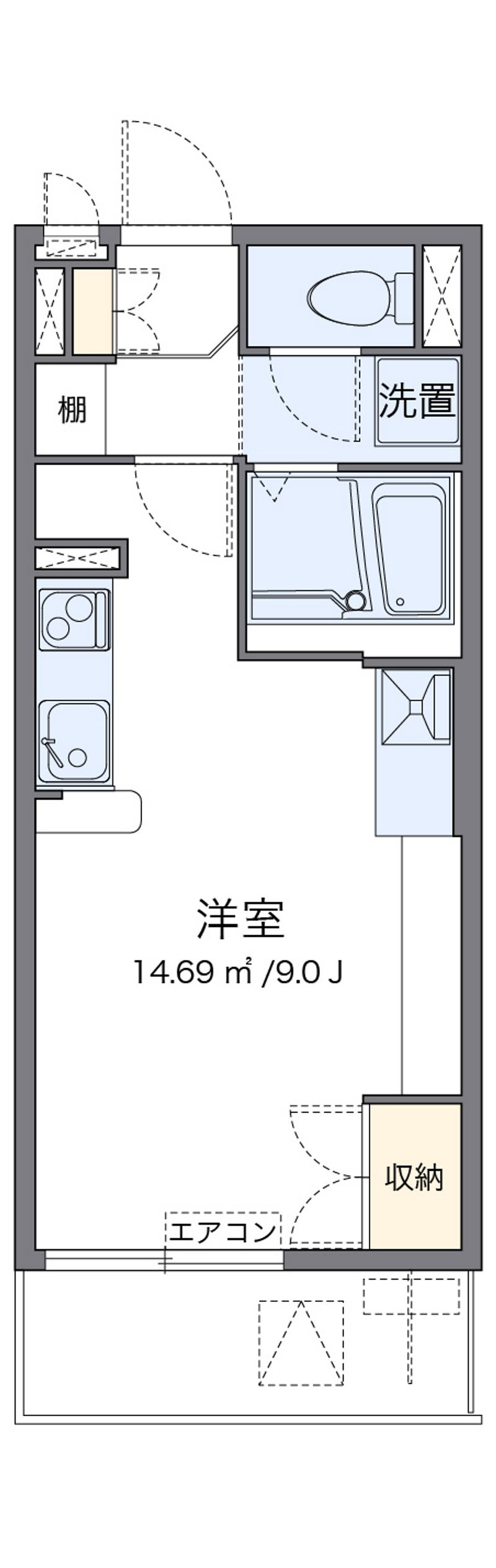 ミランダばうレジデンス湘南 間取り