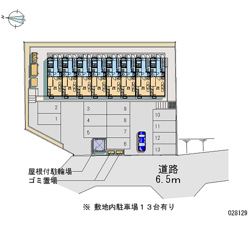 28129月租停车场