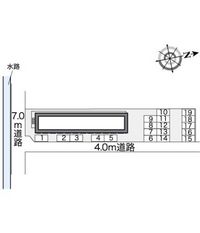 レオパレスナンキハイムⅠ 駐車場