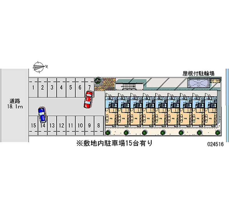 24516月租停車場