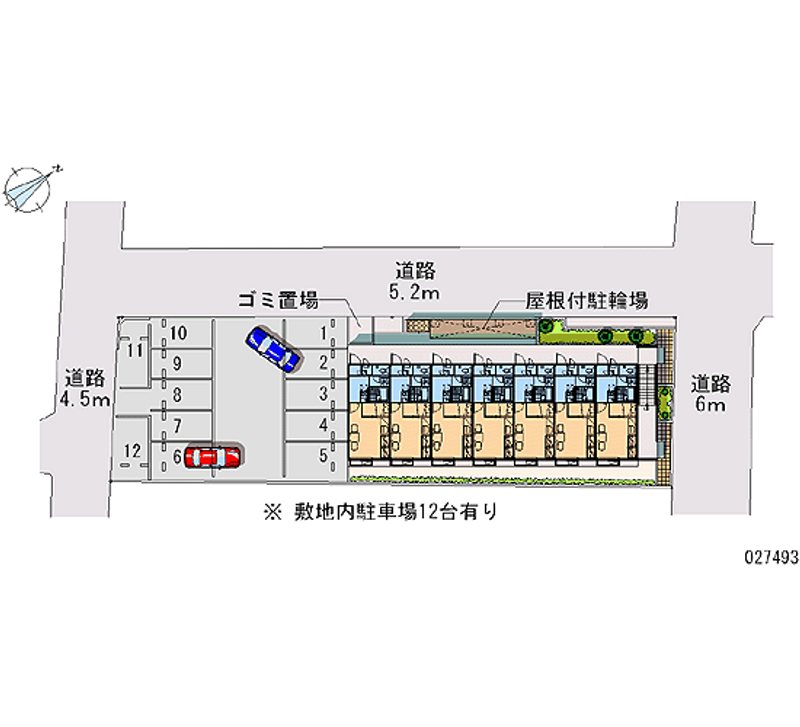 27493月租停車場