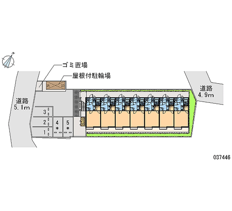 レオネクスト屋敷添 月極駐車場