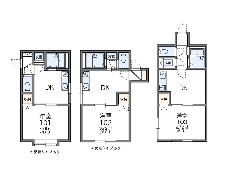 レオパレス千歳町第１Ａ 間取図