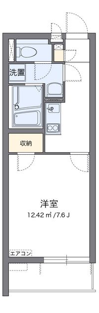 クレイノ河原タウニー 間取り図