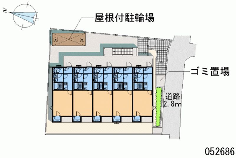 レオネクストカーサ藤 区画図