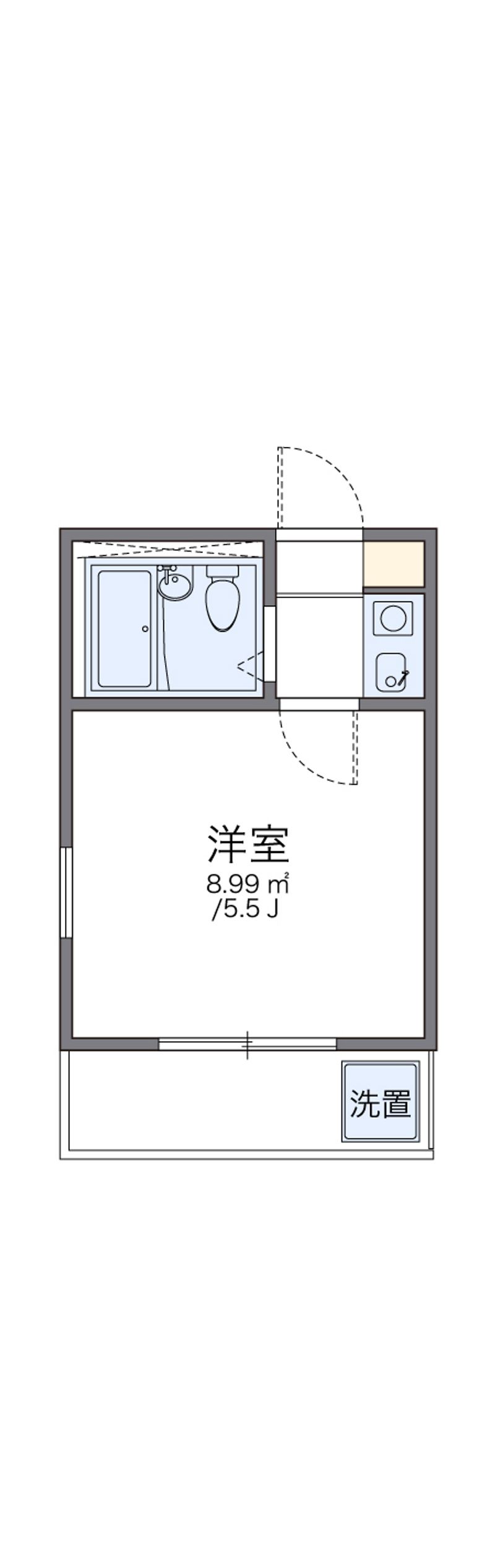 leopalace Kita Karasuyama 户型图