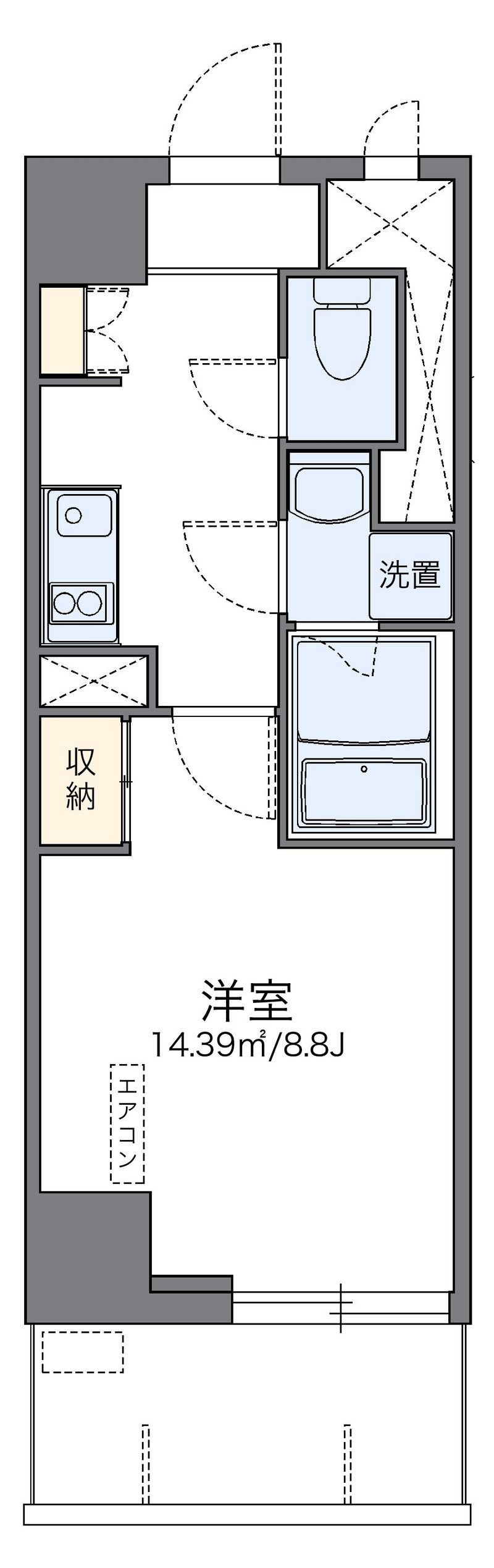 LEONEXT Le Van Blue Floor plan