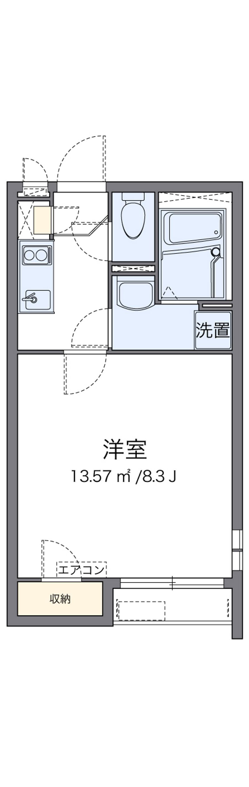 クレイノウィル大和 間取り