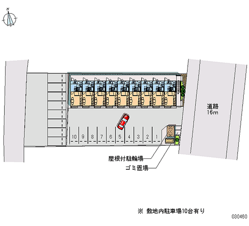 30460 Monthly parking lot