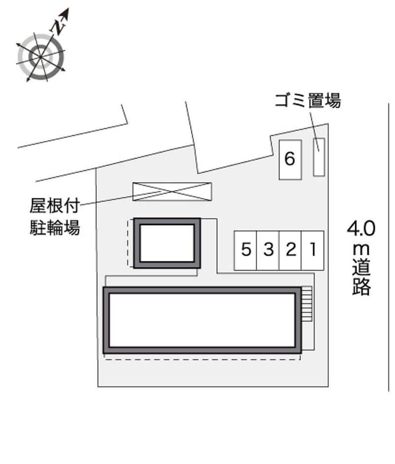 レオパレスフィオラ 配置図