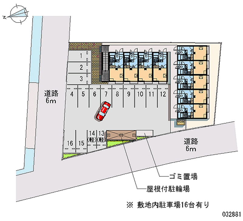 レオパレスＹＴ 月極駐車場