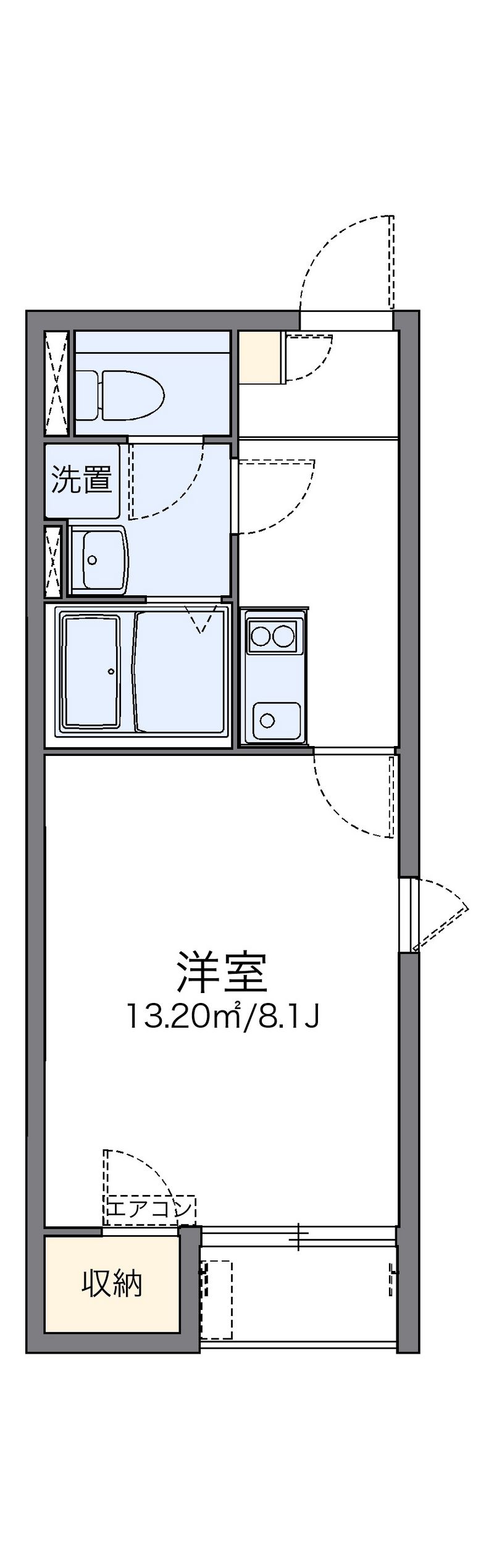 レオネクスト日新岩国 間取図