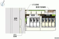 レオネクストドミールＢ 区画図