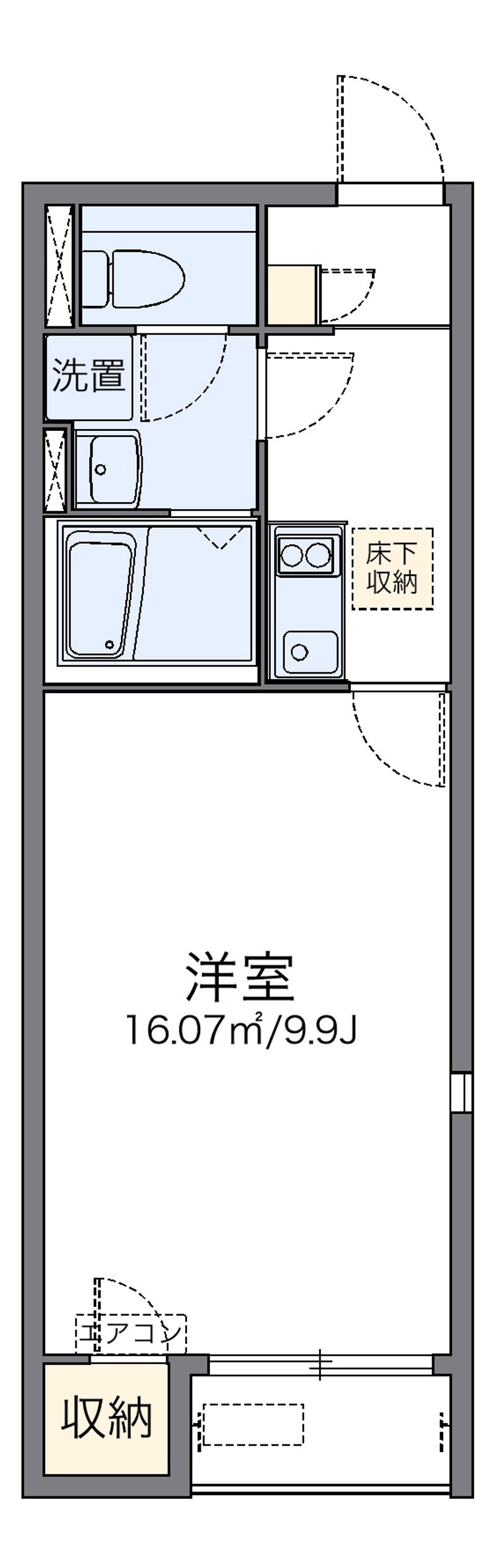 レオネクスト花みずき 間取図