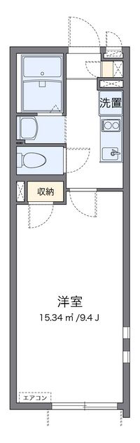 クレイノプラムテラス　粕谷 間取り図