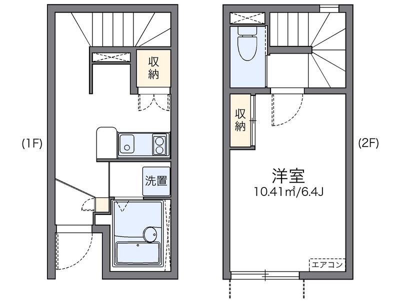 レオネクスト貝田 間取図