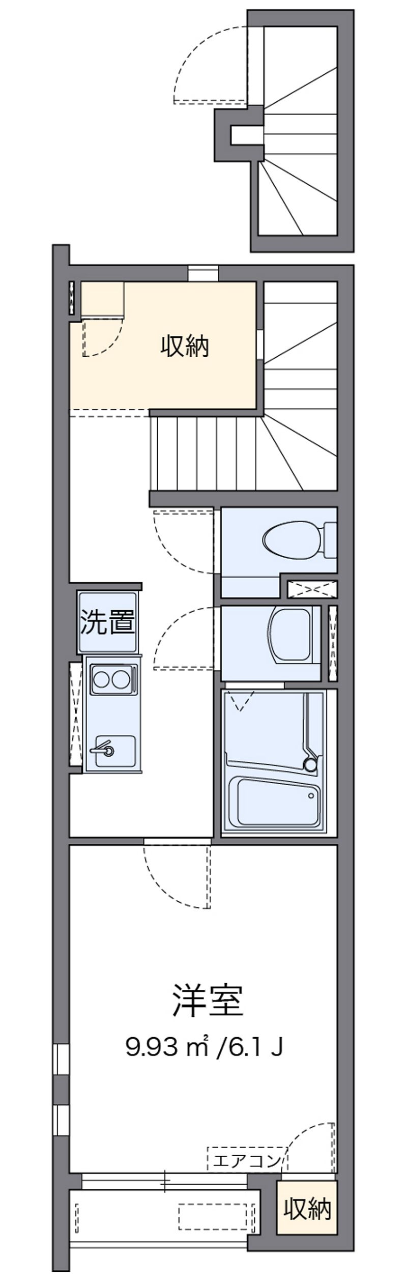 クレイノクラウディア駒込 間取り