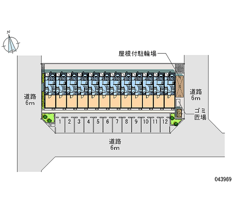 43969月租停车场