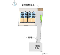 レオネクストクレッセントハウス 区画図