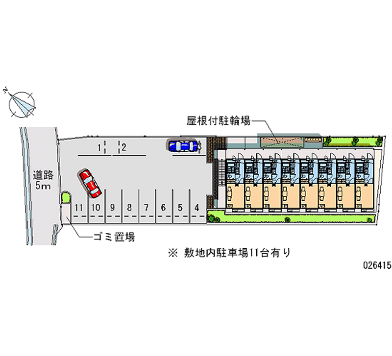 26415 Monthly parking lot