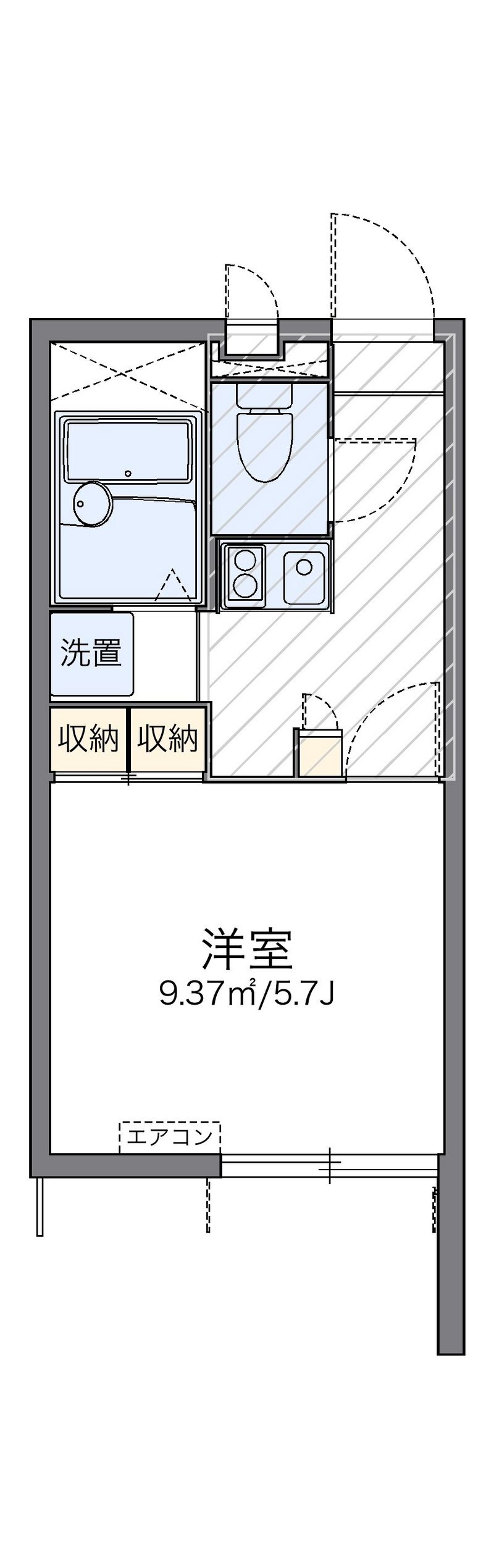 レオパレスＳＥＩＺＡＮ 間取り
