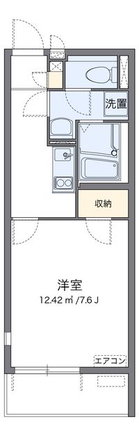 レオネクストロックキャッスル 間取り図