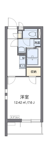 クレイノリーブル横浜 間取り図