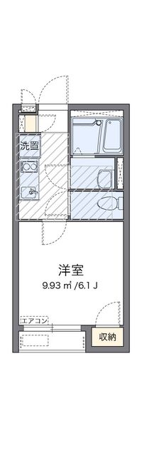レオネクストヴィラ間坂 間取り図