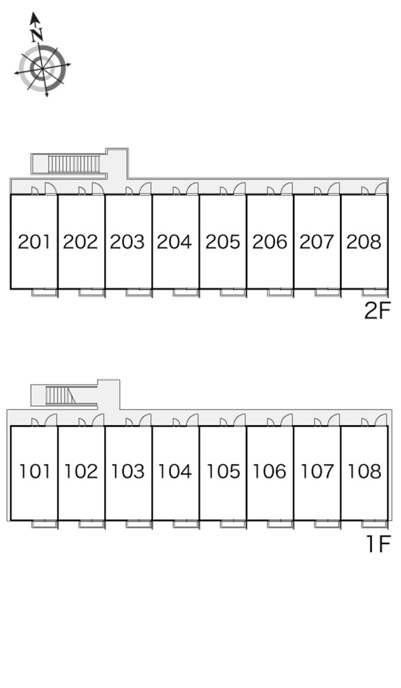 レオパレスミレニアムＩＮＡＢＡＪＩ 間取配置図