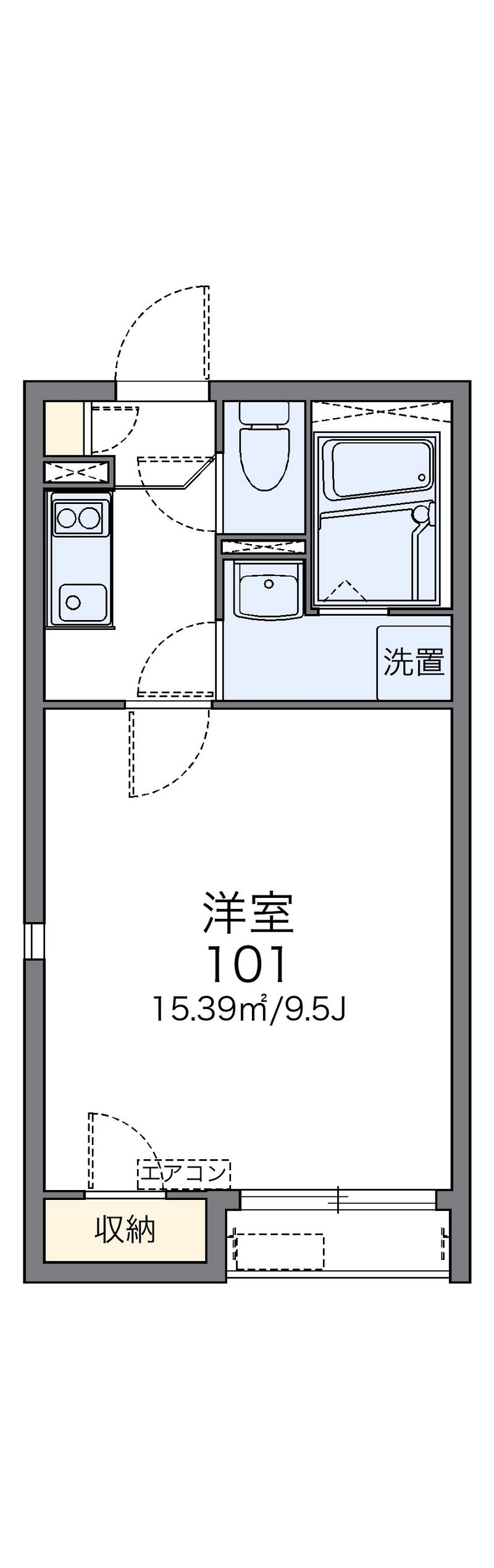 レオネクスト洗心 間取図
