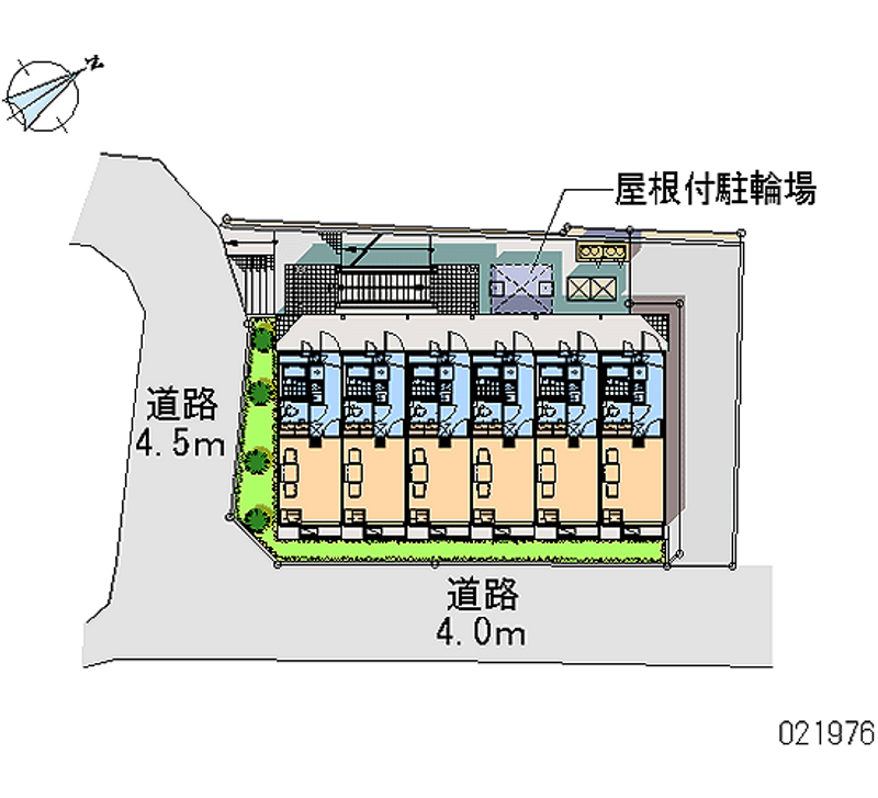 レオパレスメルスィーコリンヌ 区画図