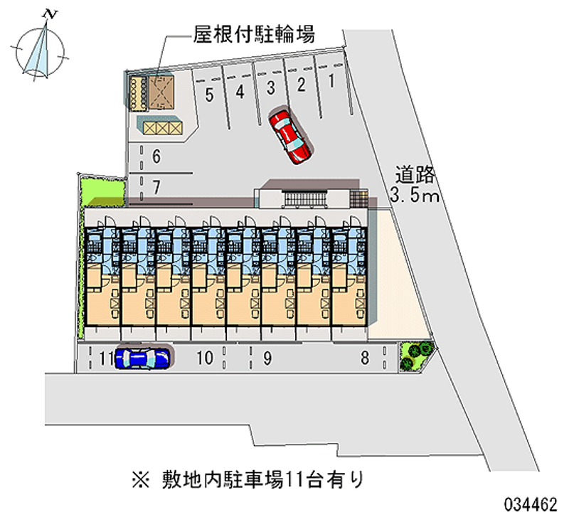 レオパレスＹＵＭＡ 月極駐車場