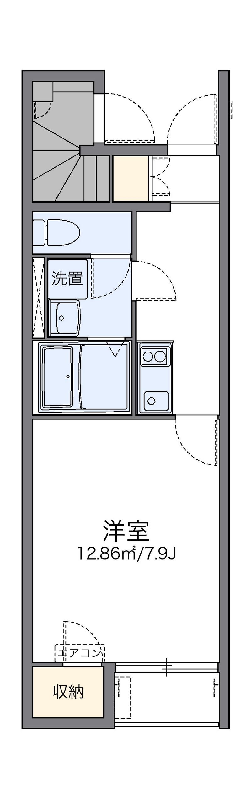 レオネクストミドリソウ 間取図