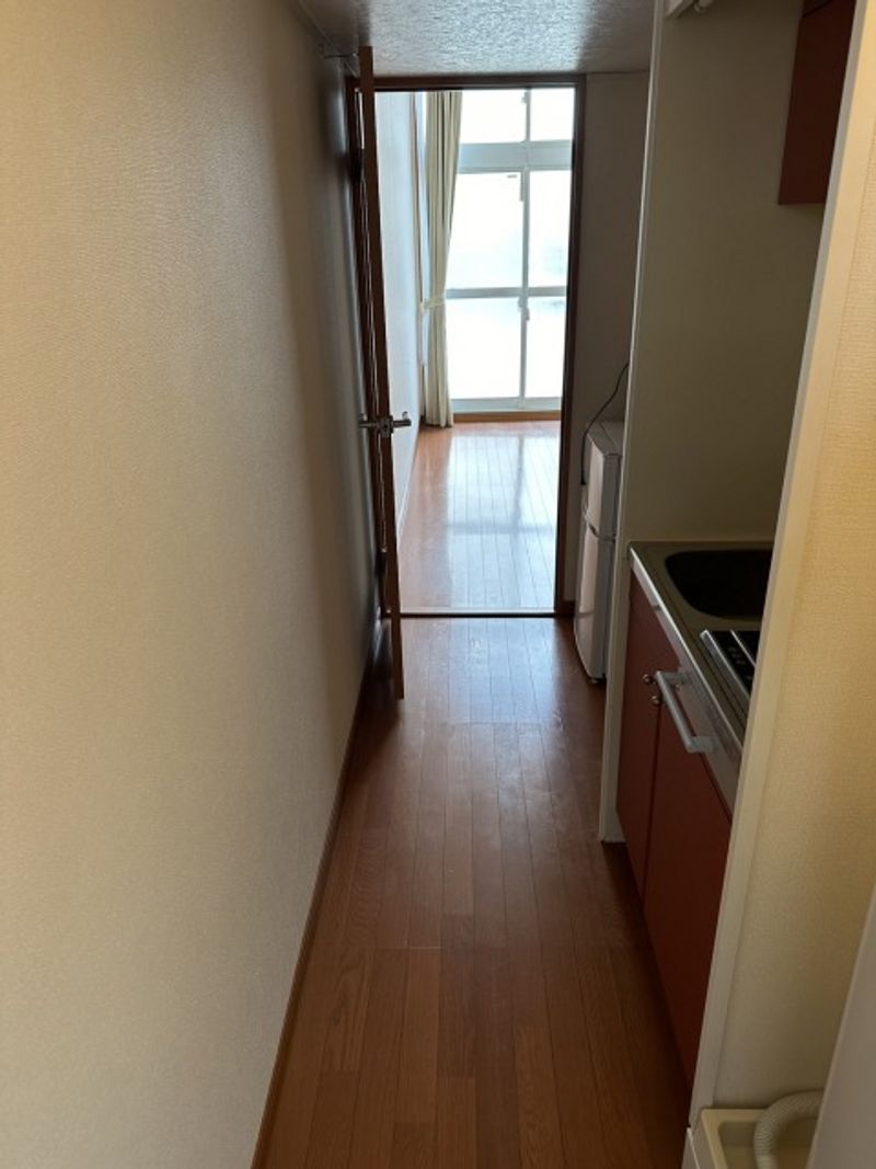 レオパレス山王 玄関